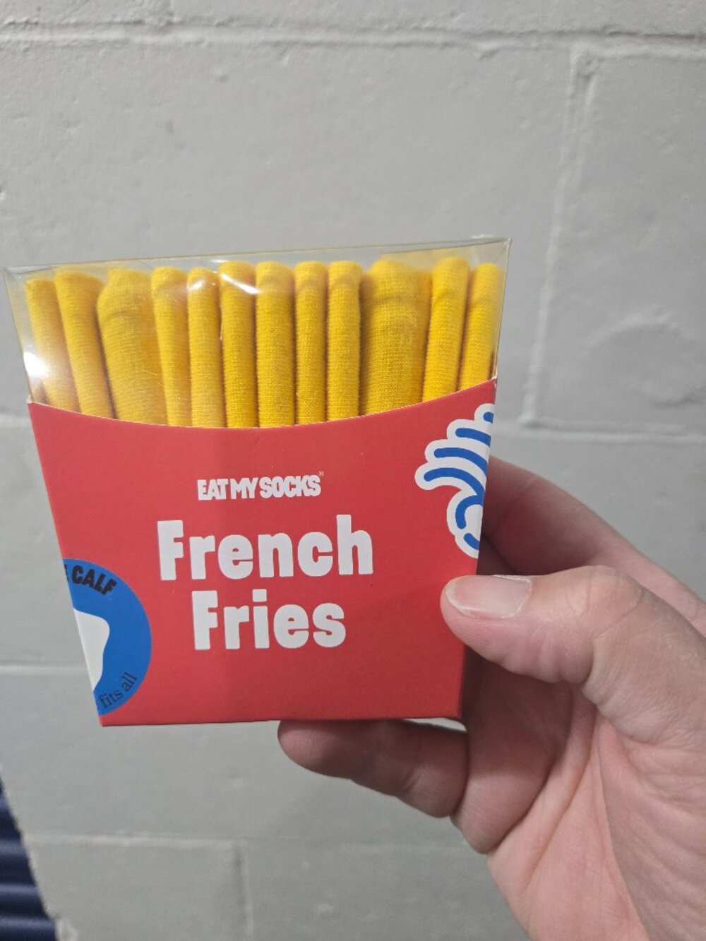 Fun french fry socks